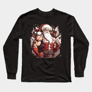 Anime Santa Long Sleeve T-Shirt